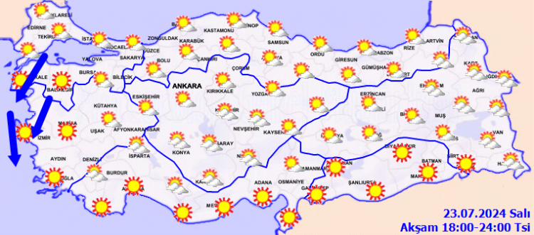 Yurtta bugün hava nasıl olacak? Öğle saatleri için yağış uyarısı