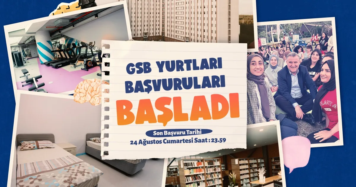 Bakan Bak duyurdu... Yurt başvuruları başladı