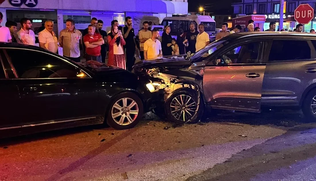 Düzce'de meydana gelen zincirleme