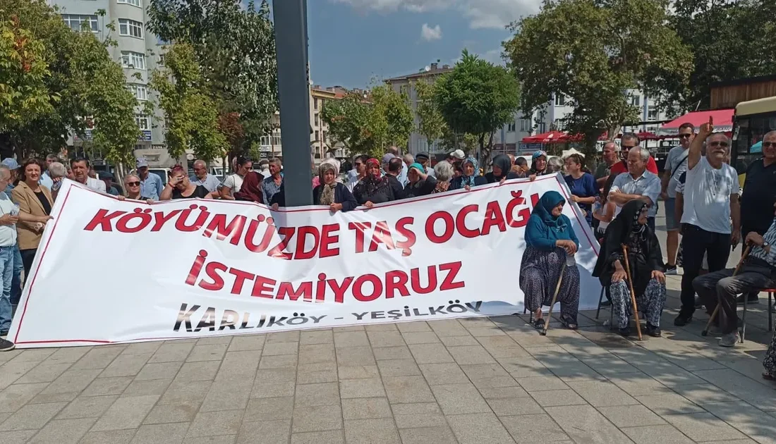 Karlıköy-Yeşilköy taş ocağı için