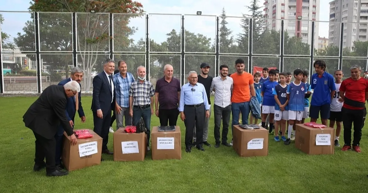 Kayseri'de amatör spora 'büyük' destek