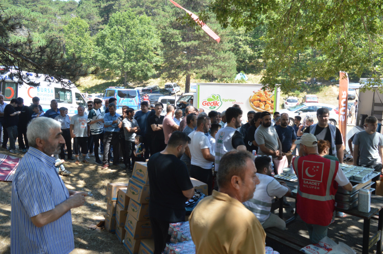 Saadet Partisi Milli Görüş pikniği düzenledi