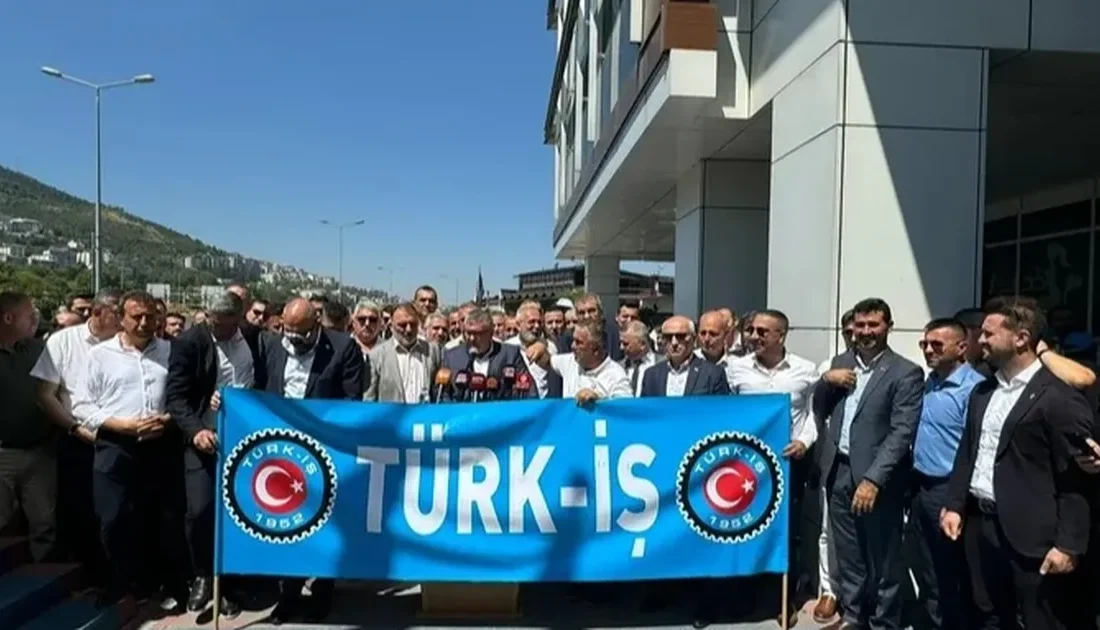 TÜRK-İŞ sendikası bugün, “vergide