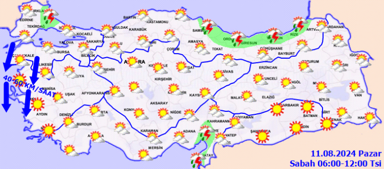 Yurtta bugün Pazar havası nasıl?