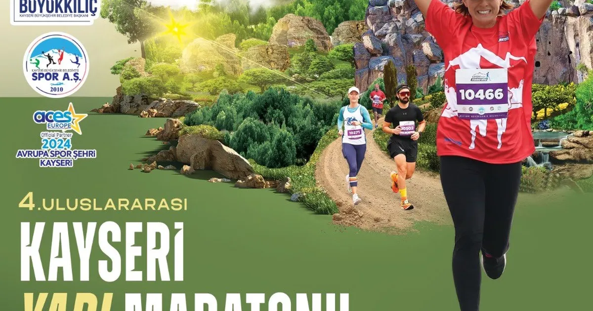 4’üncü Uluslararası Kayseri Yarı Maratonu'nda geri sayım başladı