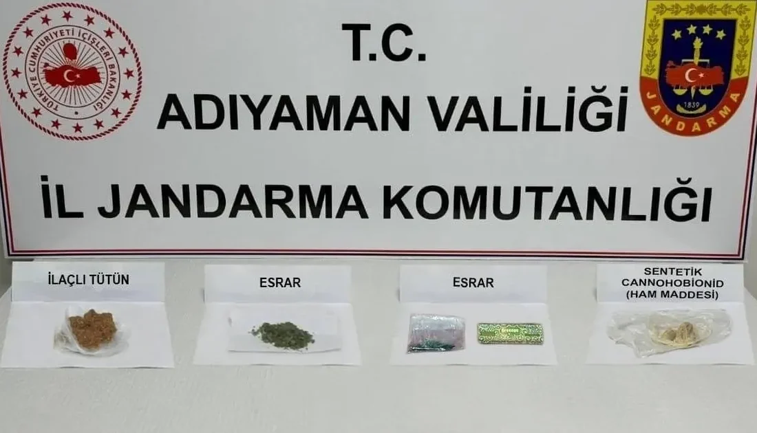 Adıyaman'da uyuşturucu satıcı ve