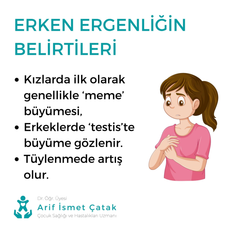 Bu belirtiler erken ergenlik habercisi olabilir