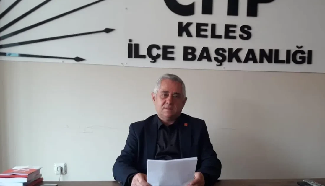 Bursa'nın Keles ilçesinde CHP