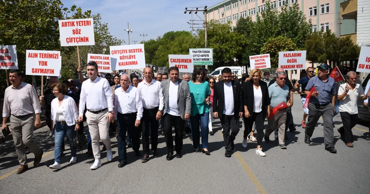 CHP Keşan: Artık söz sırası çiftçinin!