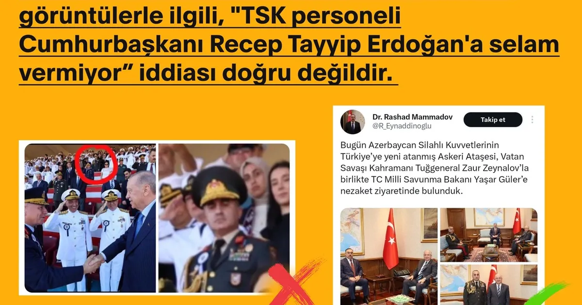 İletişim: TSK personeli değil Azerbaycan Askeri Ateşesidir