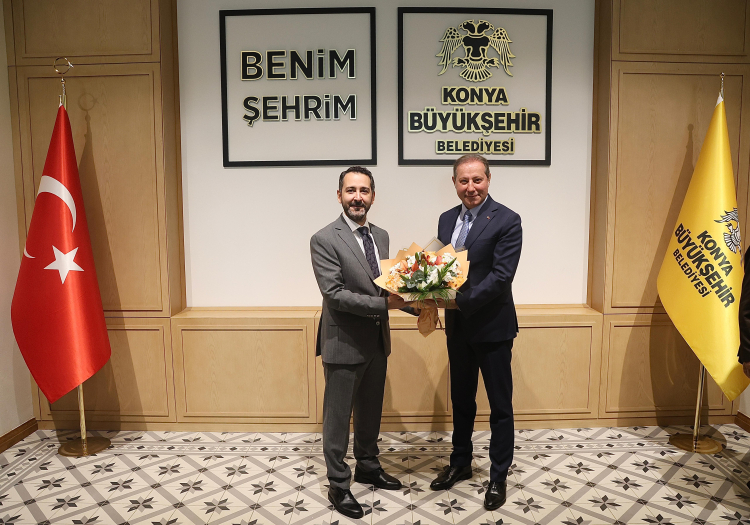 Konya Esnaf Odaları Birliği'nden Büyüşehir'e 'Ahilik' ziyareti