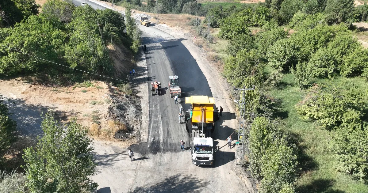 Malatya Şahnahan'da altyapı çalışmaları sürüyor