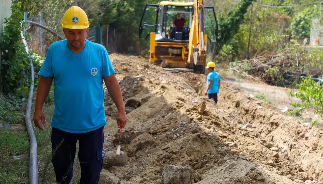 SASKİ, SarıbeyliMahallesi’ndeki altyapı çalışmalarına