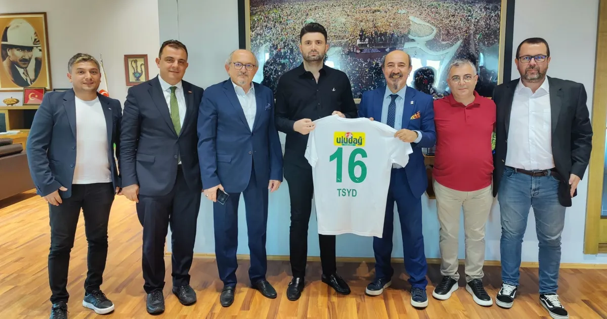 TSYD Bursa’dan Bursaspor’a ziyaret