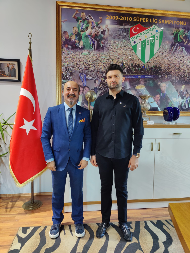 TSYD Bursa’dan Bursaspor’a ziyaret