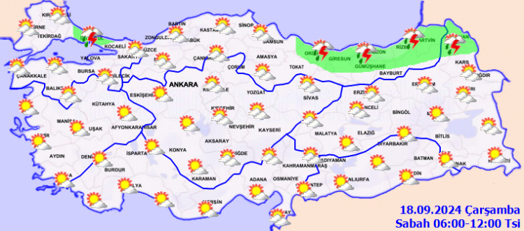 Yurtta bugün hava nasıl olacak? Öğleden sonraya dikkat!