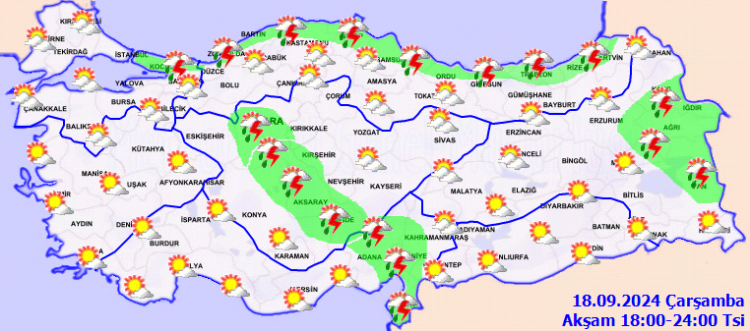 Yurtta bugün hava nasıl olacak? Öğleden sonraya dikkat!