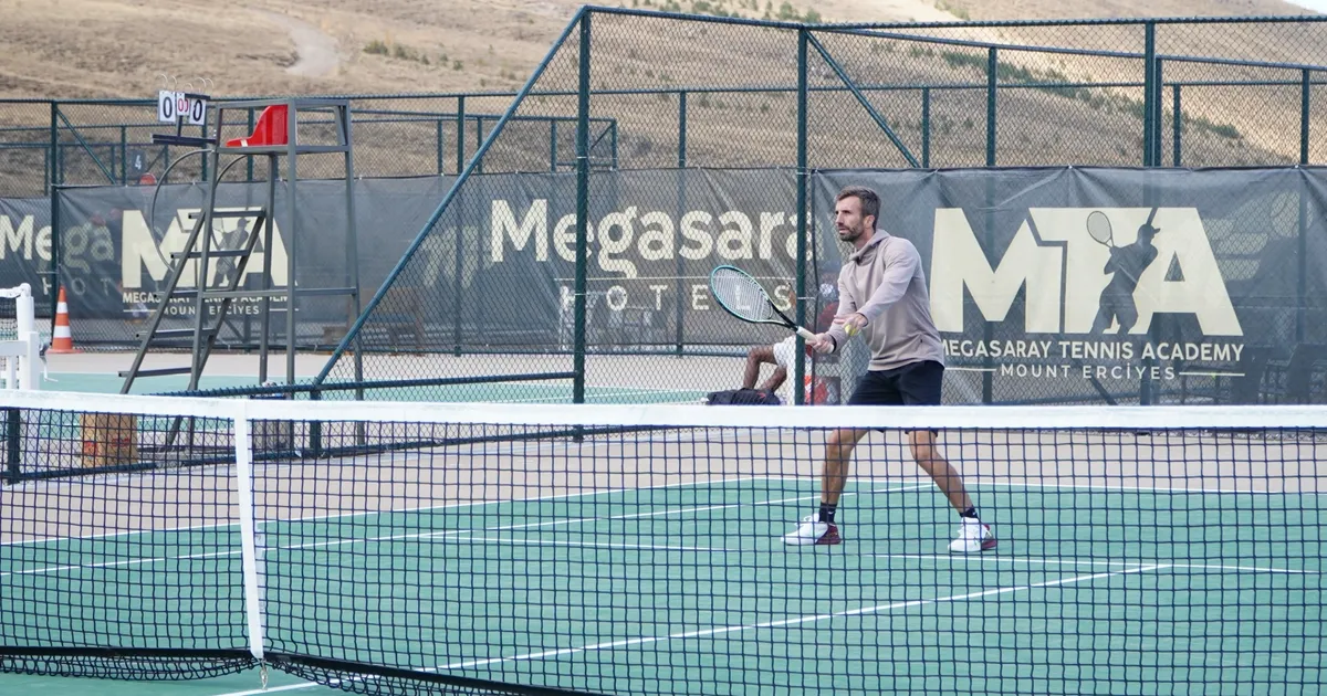 2024 Avrupa spor şehri Kayseri’nin zirvesinde uluslararası tenis turnuvası