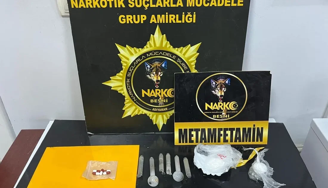 Adıyaman'da Besni Narkotik Suçlarla