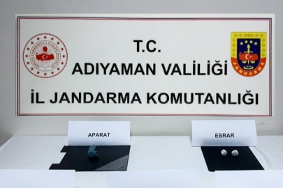 Adıyaman’da operasyon: 180 adet uyuşturucu madde ele geçirildi