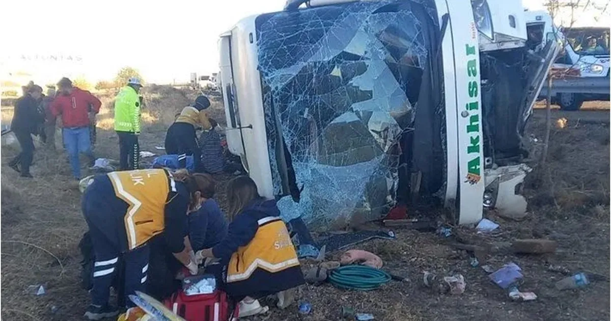 Aksaray'da otobüs devrildi: 6 ölü, 25 yaralı