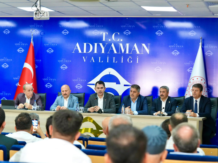 Bakan Kurum Adıyaman'da