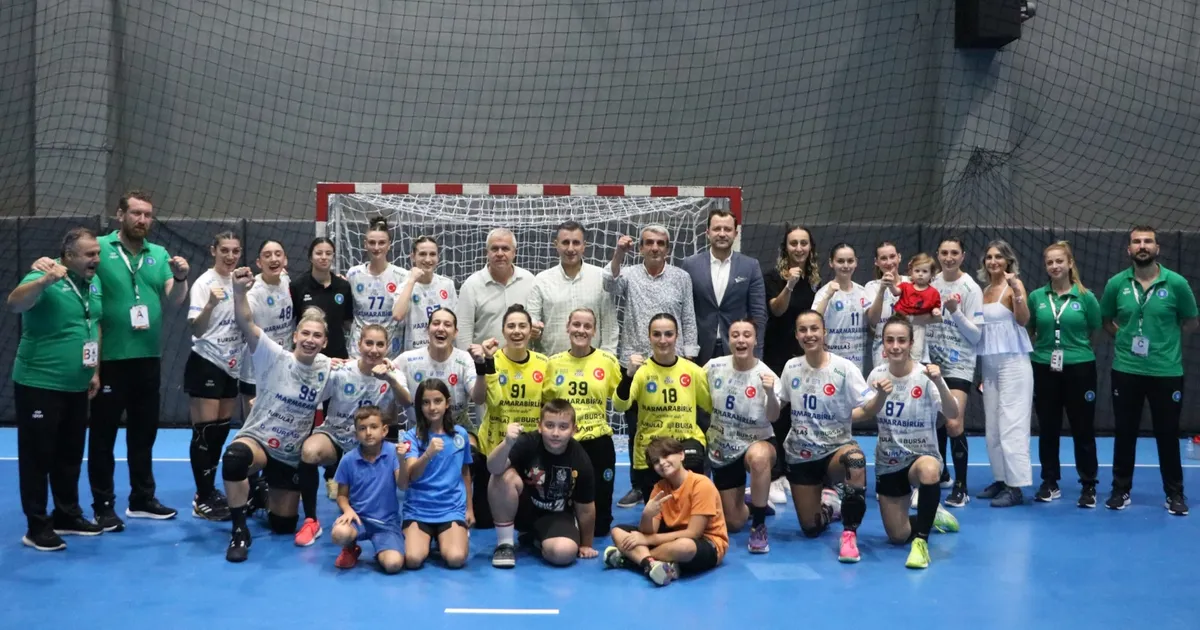 Bursa Büyükşehir EHF Avrupa Kupası'nda turladı!