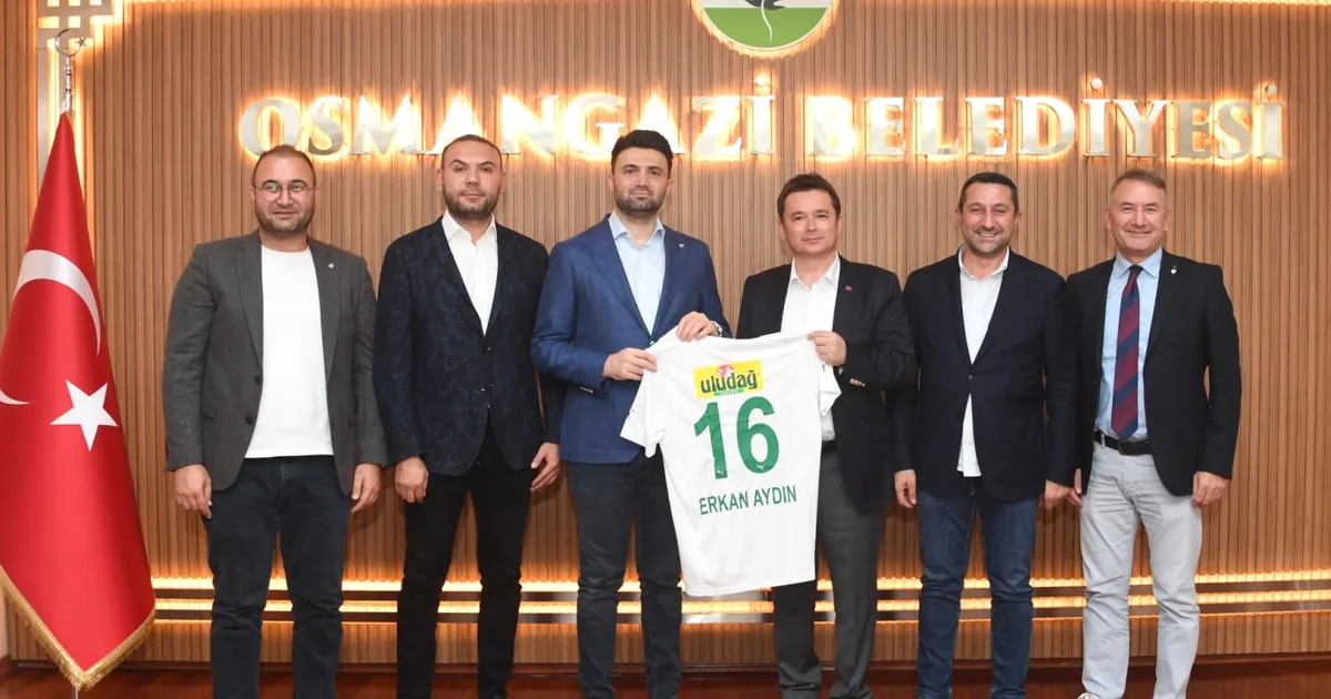 Bursa Osmangazi Belediyesi Bursaspor'u ağırladı