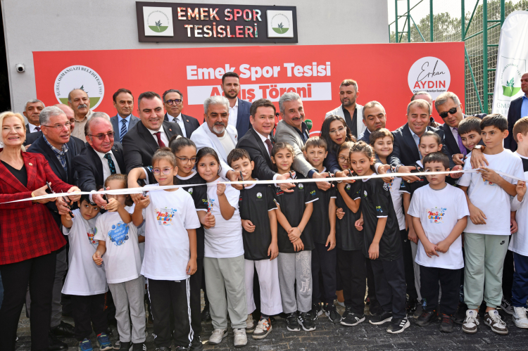 Bursa Osmangazi'de bir spor tesisi de Emek'e