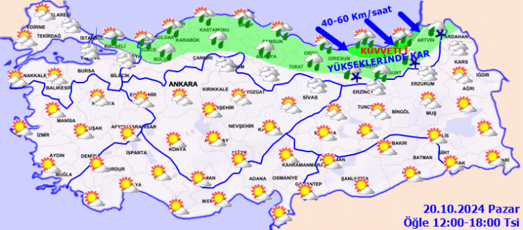 İç Ege ve İç Anadolu'da zirai don uyarısı... Doğu Karadeniz'in yükseklerinde kar!