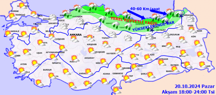 İç Ege ve İç Anadolu'da zirai don uyarısı... Doğu Karadeniz'in yükseklerinde kar!