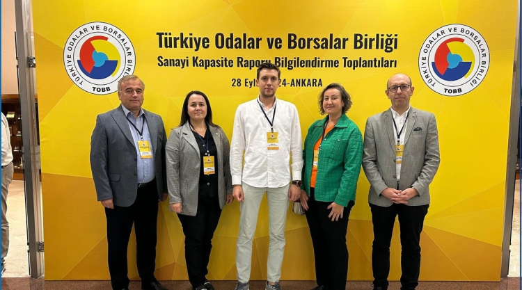 Keşan TSO, TOBB Sanayi Kapasite Raporu Bilgilendirme Toplantısı’na katıldı