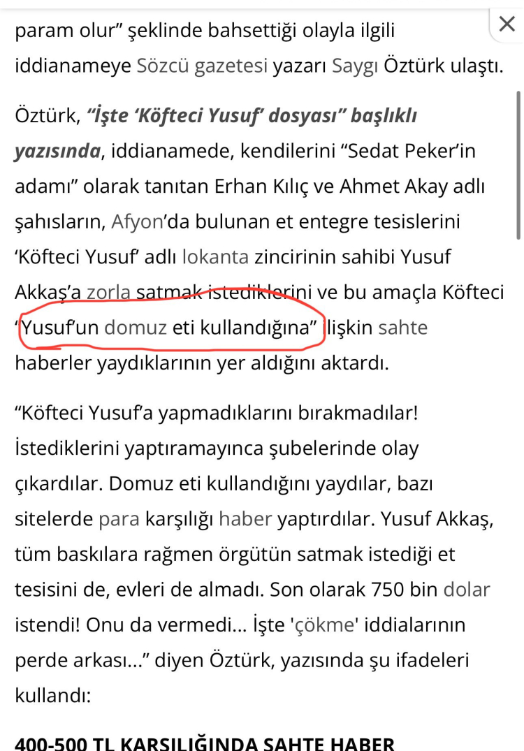 Köfteci Yusuf’a domuz eti komplosu mu kuruldu? İşte Köfteci Yusuf'tan ilk açıklama...