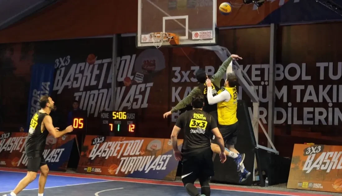 Konya’da 3×3 heyecanı