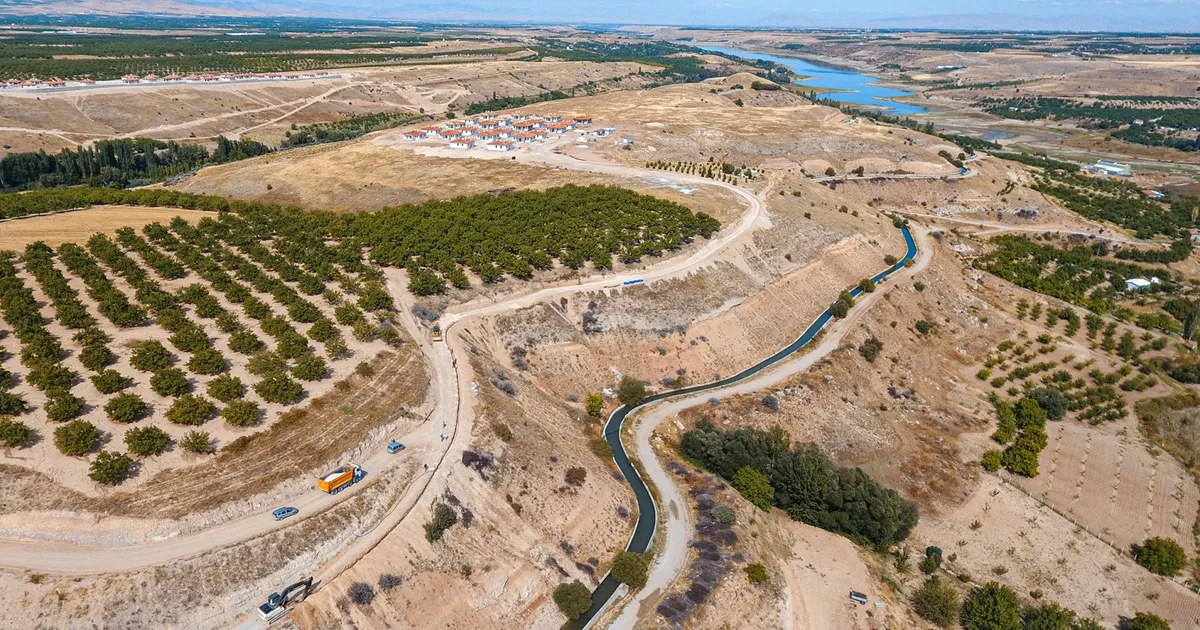 Malatya kırsalına MASKİ'nin altyapısı sürüyor... Depremler sonrası altyapı yenileniyor