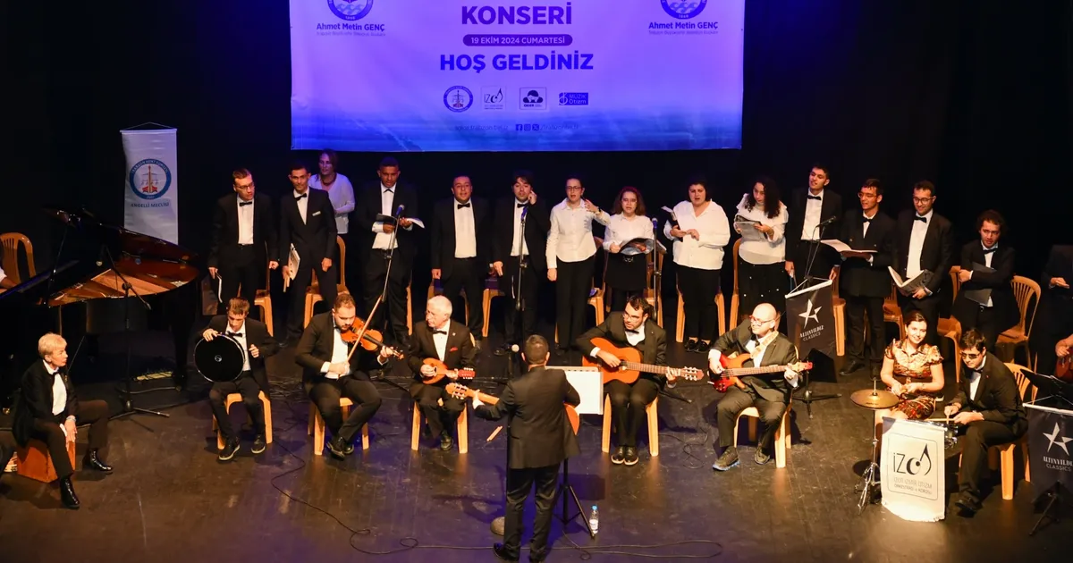 Otizmli bireylerden unutulmaz konser