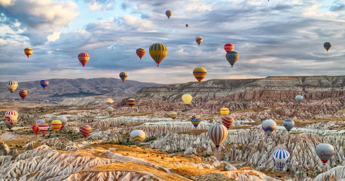 Sıcak hava balonları rekora uçtu!