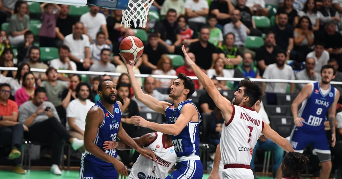 TOFAŞ FIBA Europe Cup 2. haftasında Larnaca deplasmanında