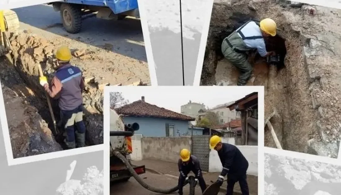 Balıkesir'de BASKİ ekipleri, altyapı
