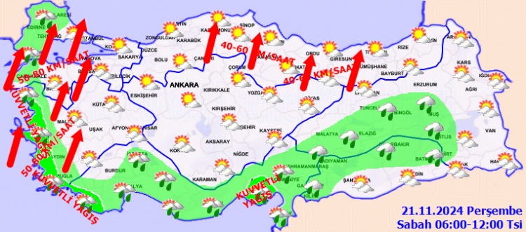 Bugün dışarıya çıkarken dikkat! Yurt geneli 'kuvvetli' uyarı!