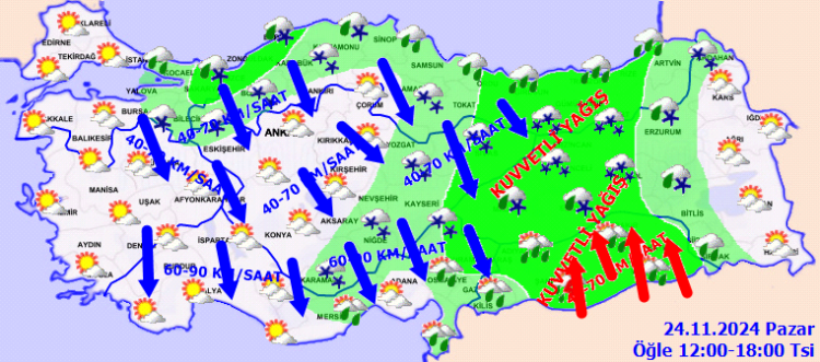 Bugün yurt genelinde ne ararsanız var!