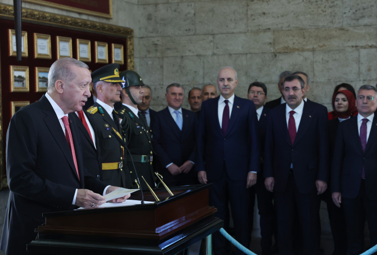 Devlet erkânı Anıtkabir’de