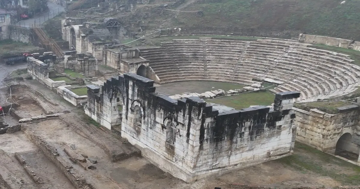 Düzce Konuralp'ten tarih fışkırıyor