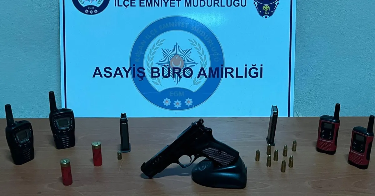 Edirne'de 17 adrese eş zamanlı kapsamlı operasyon