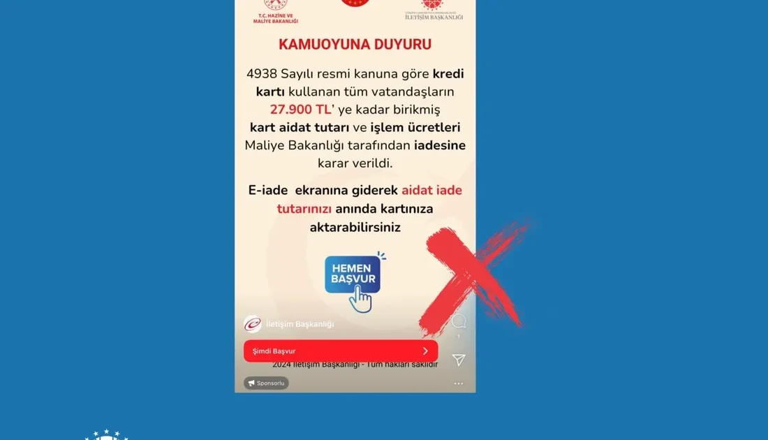 İletişim Başkanlığı, “4938 Sayılı