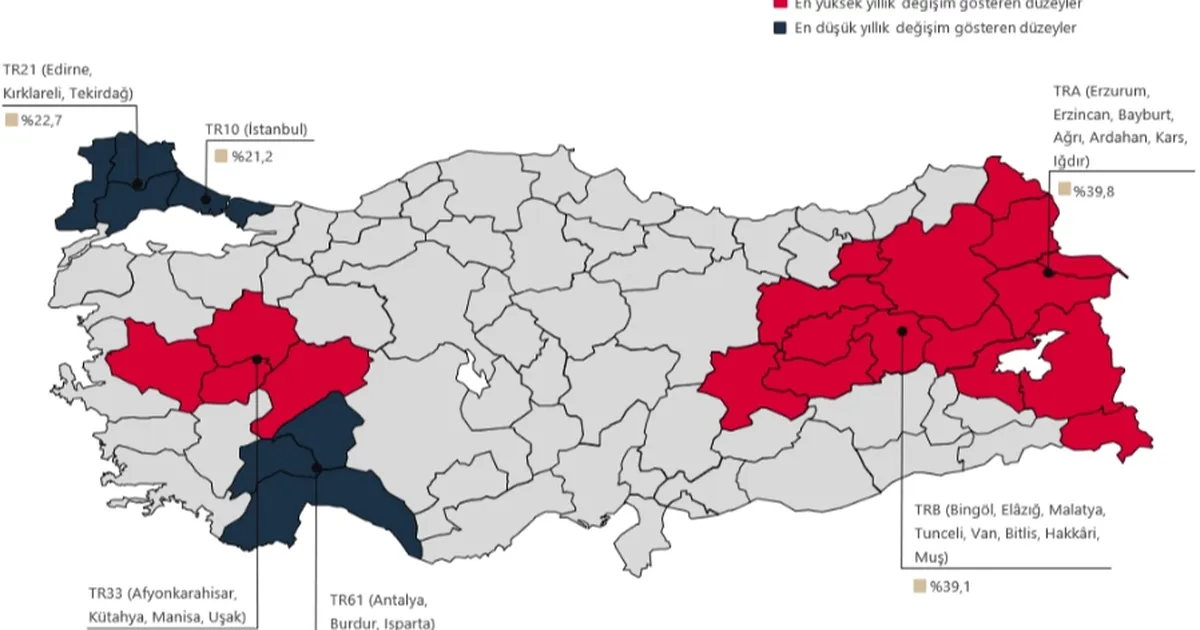 'Merkez'in Konut Fiyat Endeksi reelde azaldı!