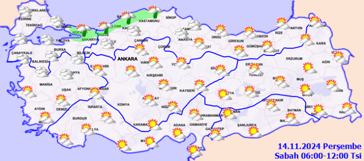 Meteoroloji'den 3 il için kuvvetli yağış uyarısı!