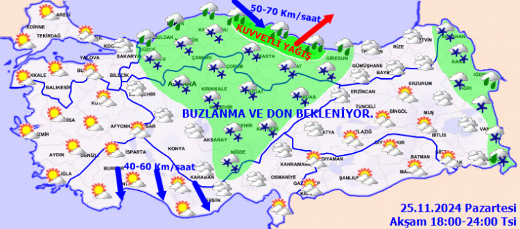 Meteoroloji'den yeni hafta uyarısı!