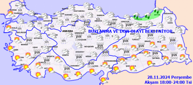 Yurt genelinde bugün hava nasıl olacak?