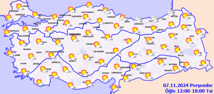 Yurt genelinde bugün nasıl bir hava bekleniyor?